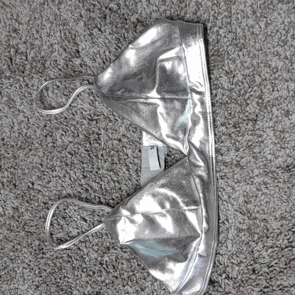 In Luv metallic silver bracelet size M - Picture 2 of 8